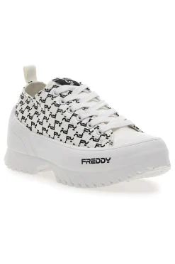 Sneakers Platform Bianche 7582-FREDDY Best