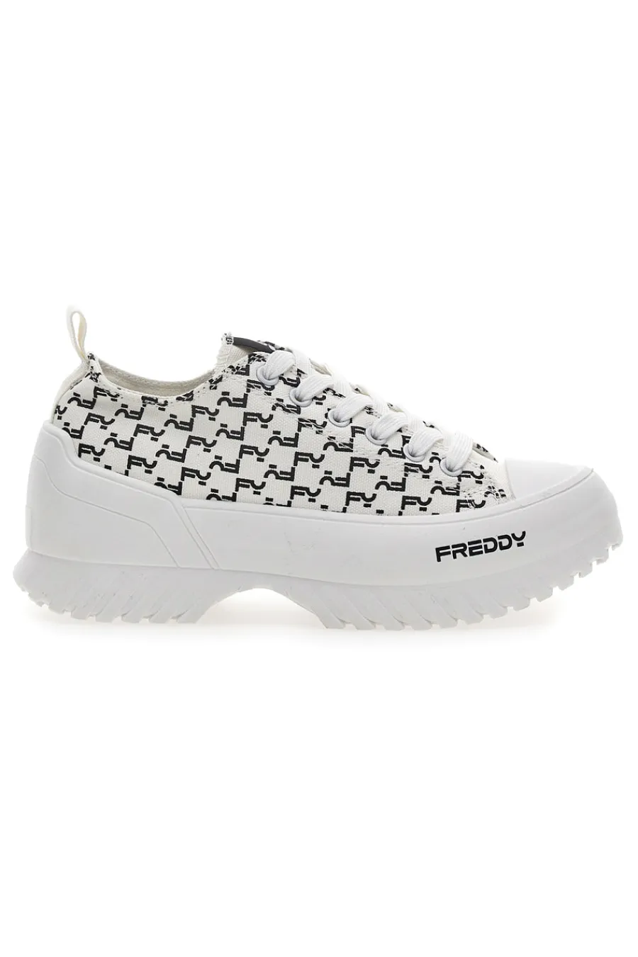 Sneakers Platform Bianche 7582-FREDDY Best