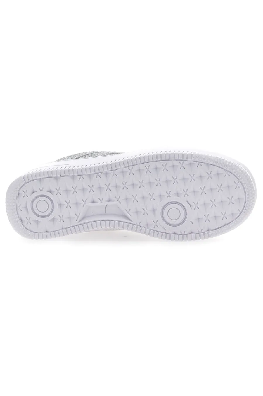 Sneakers Platform Bipolar Glitter Argento-COTTON BELT Sale