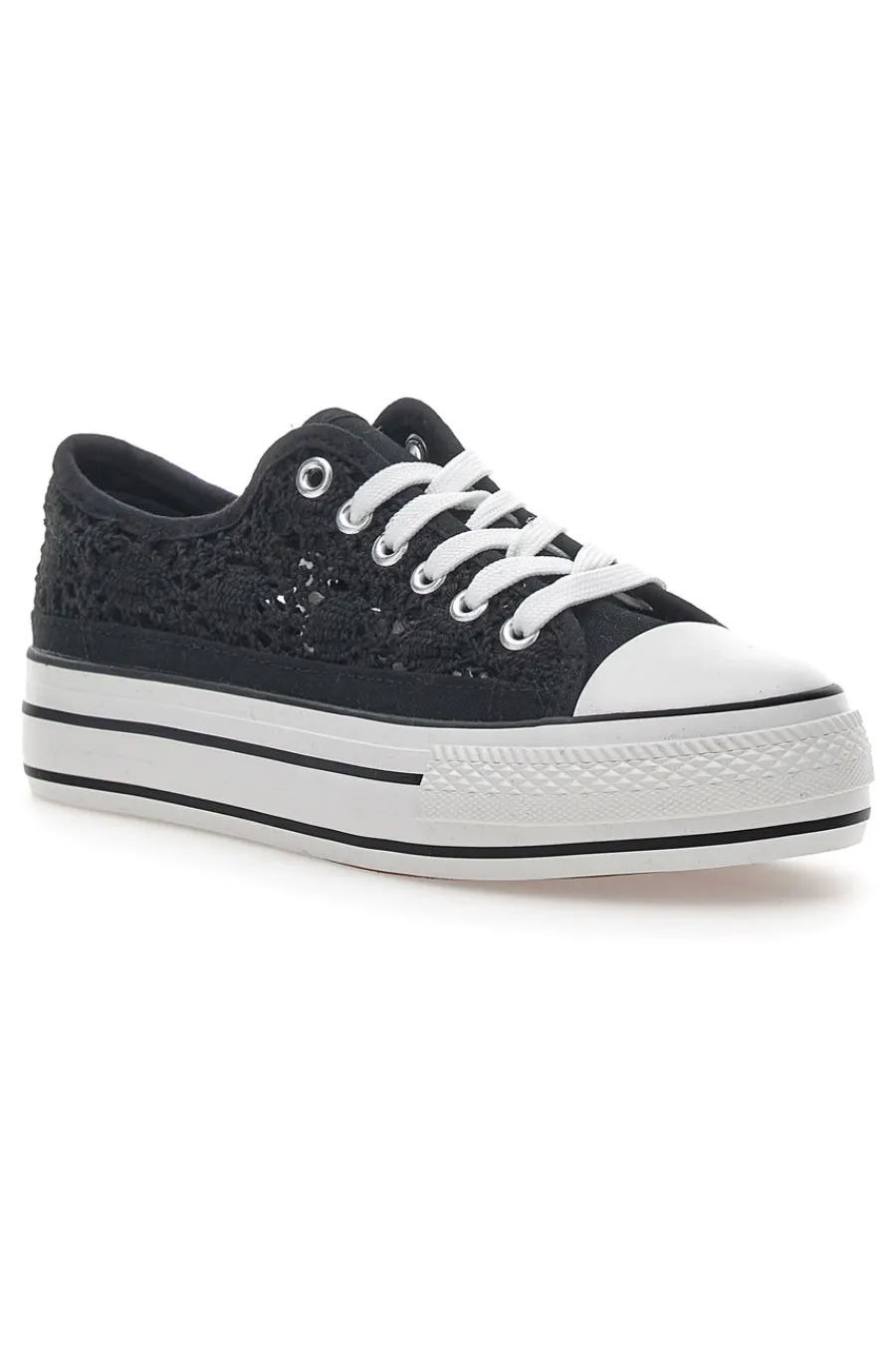 Sneakers Platform 108 Nere-ENERGY Outlet