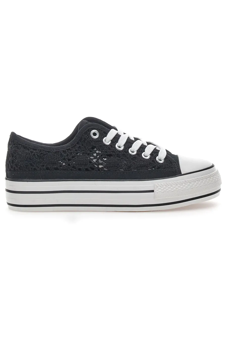 Sneakers Platform 108 Nere-ENERGY Outlet