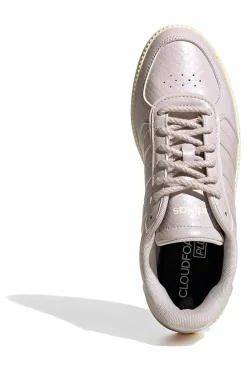 Sneakers rosa cipria effetto pelle con suola rialzata Breaknet Sleek-ADIDAS Clearance