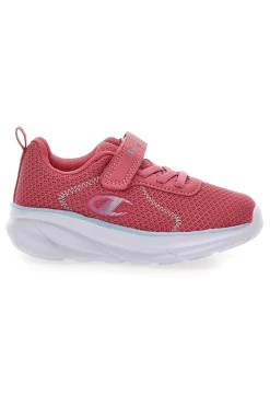 Sneakers rosa con chiusura a strappo Champion HRO J G TD Low Cut Shoe