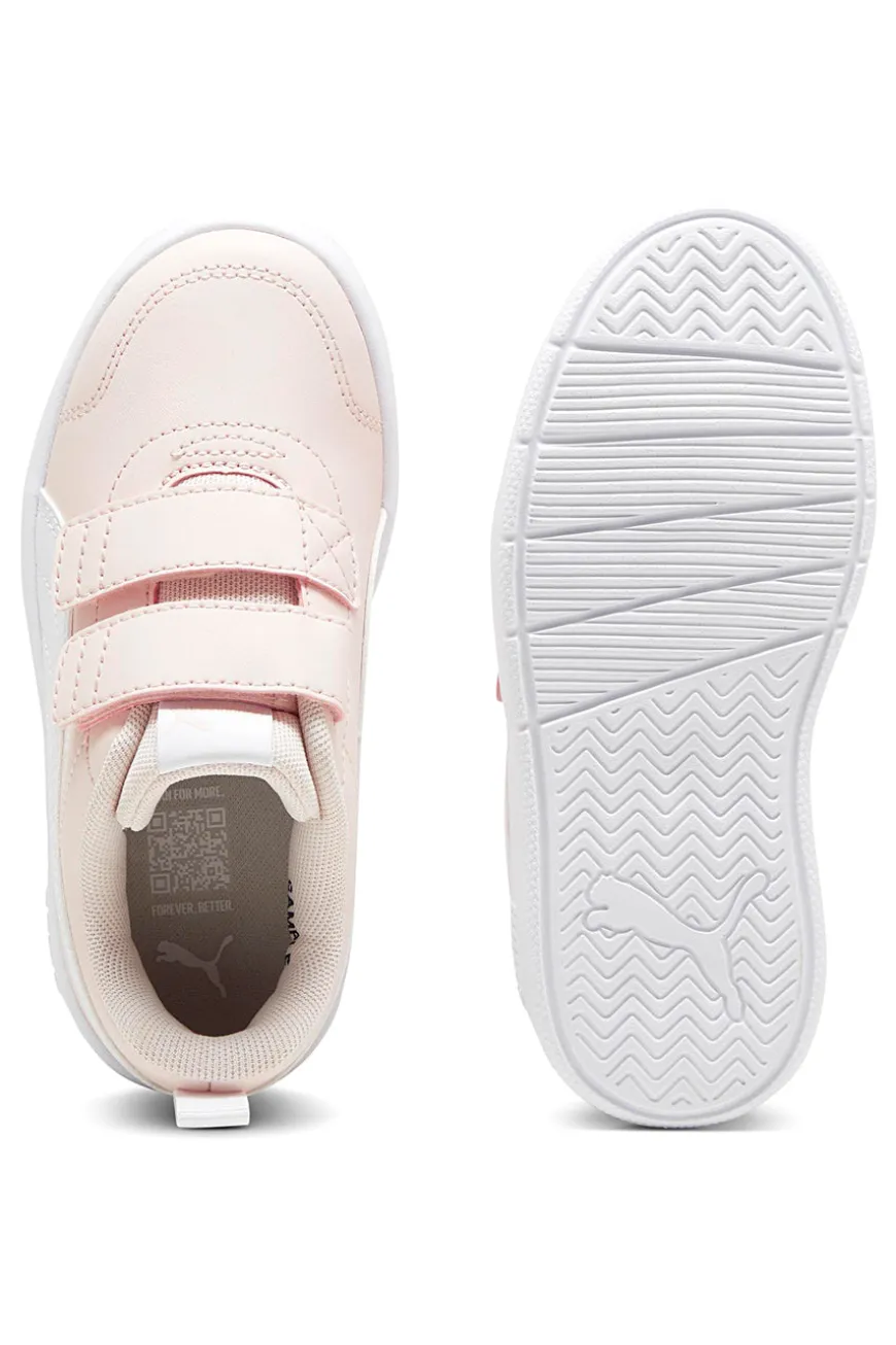 Sneakers Rosa e Bianche Con Strappi Puma Courtflex V3 V PS