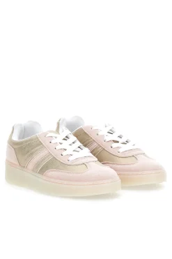 Sneakers Rosa e Oro con Suola in Gomma 23786-TALEMI New