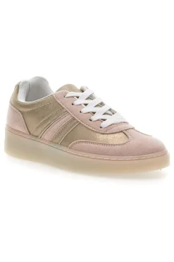 Sneakers Rosa e Oro con Suola in Gomma 23786-TALEMI New