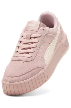 Sneakers rosa in suede con suola rialzata CARINA MIA SD-PUMA New