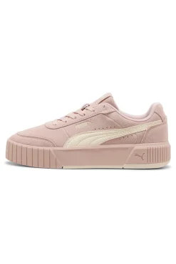 Sneakers rosa in suede con suola rialzata CARINA MIA SD-PUMA New