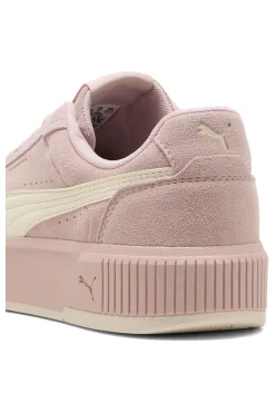 Sneakers rosa in suede con suola rialzata CARINA MIA SD-PUMA New