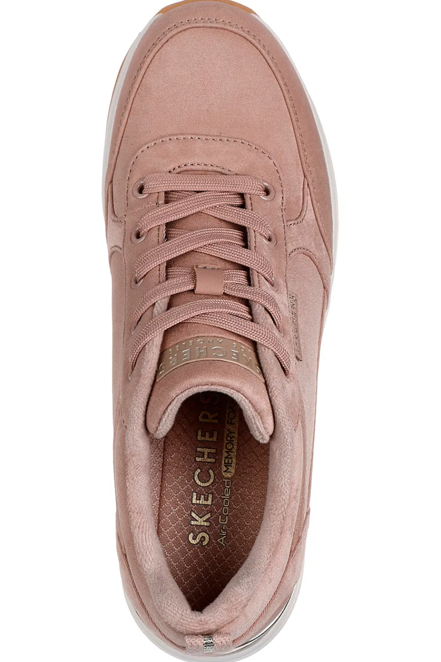 Sneakers rosa nude con zeppa e dettagli metallici Billion 2 Prissy N Plush-SKECHERS Sale