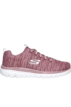 Sneakers Rosa Graceful - Twisted Fortune-SKECHERS Sale