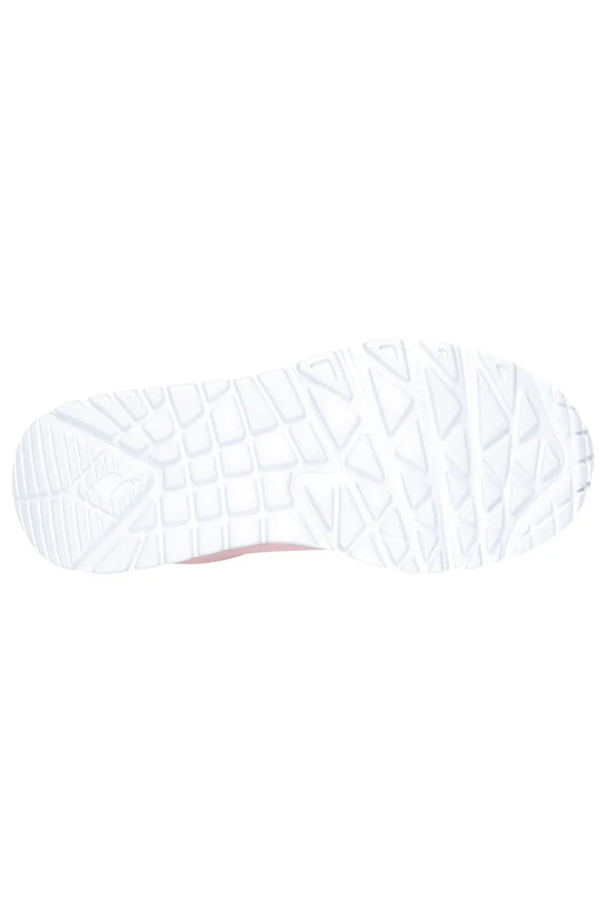 Sneakers Rosa Skechers Street Uno Lite