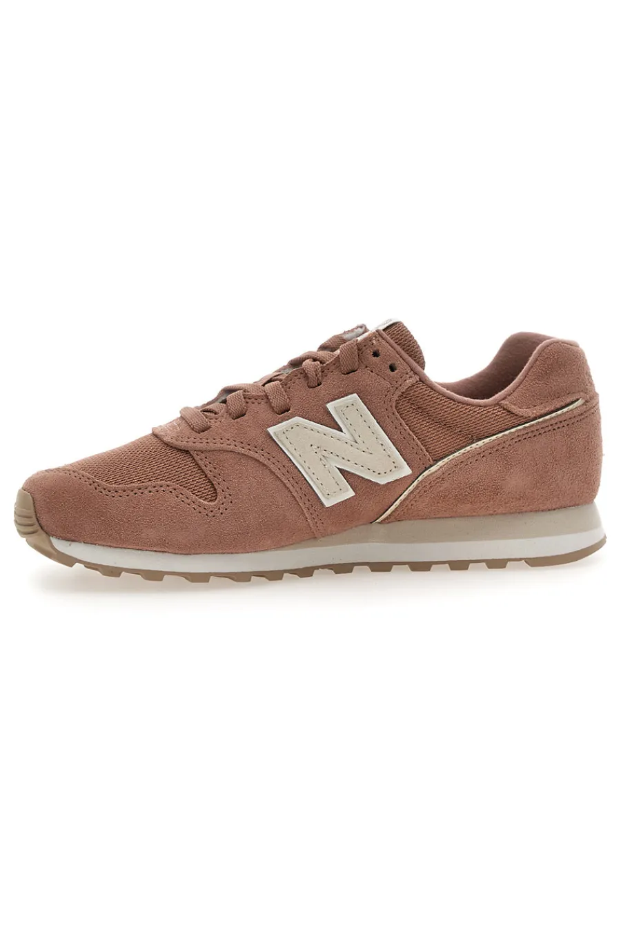 Sneakers Rosa tomaia in pelle e tessuto WL373SI2-NEW BALANCE