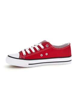Sneakers in tela stringate basse 8011-2T2L Outlet