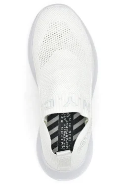 Sneakers Slip-On Spirit Bianco-COTTON BELT Best