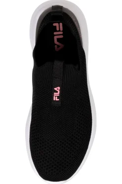 Sneakers Slip On Nere con dettagli Rosa SPITFIRE-FILA Hot