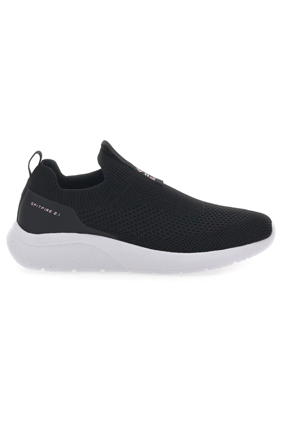 Sneakers Slip On Nere con dettagli Rosa SPITFIRE-FILA Hot