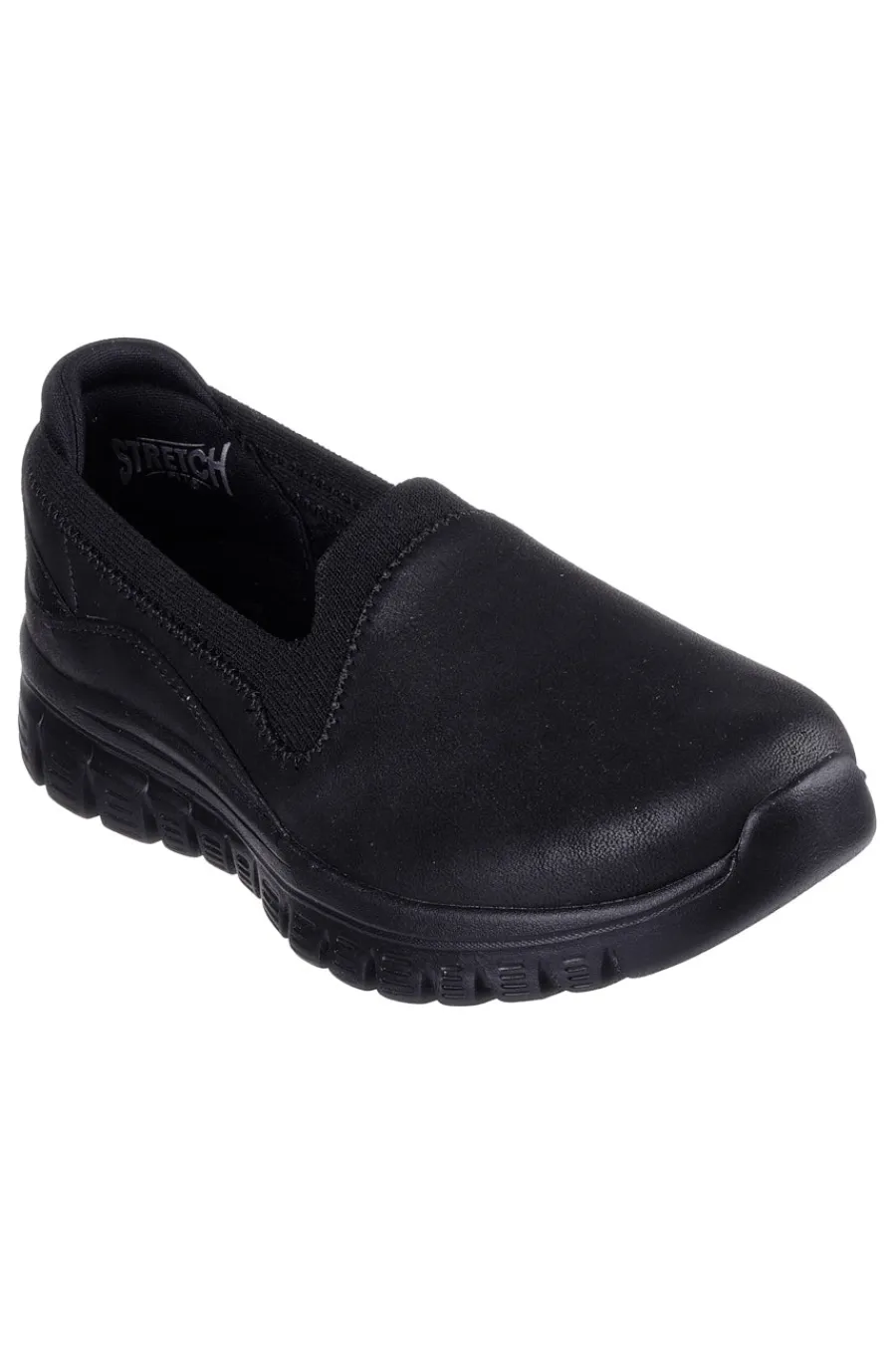 Sneakers Slip On Nere Vegan GRACEFUL LEANING IN-SKECHERS