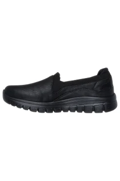 Sneakers Slip On Nere Vegan GRACEFUL LEANING IN-SKECHERS