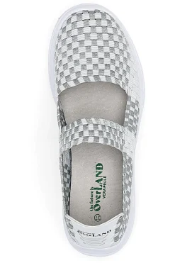 Sneakers Slip-on 9610 Bianche e Grigie-OVERLAND Online