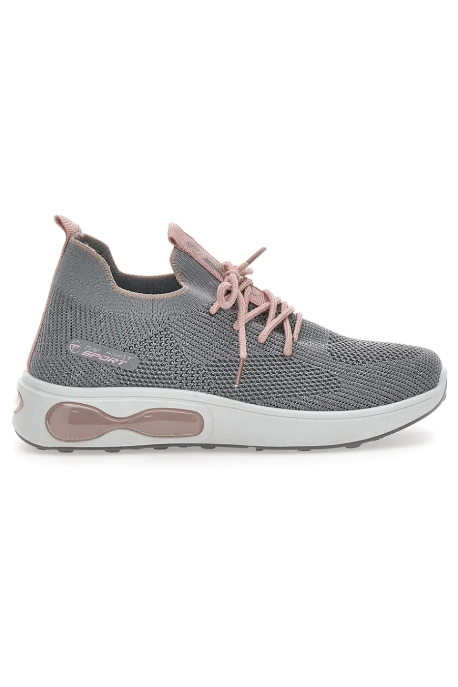 SNEAKERS SOCKS 316306 Grigie-THE FIRST Best