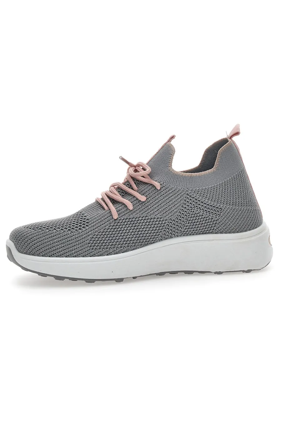 SNEAKERS SOCKS 316306 Grigie-THE FIRST Best