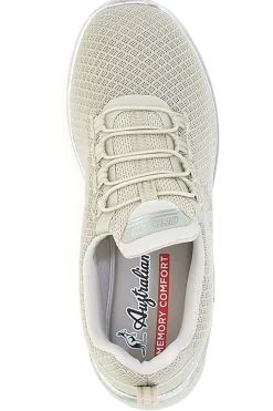 Sneakers Sportive Beige con Tomaia in Mesh AU24W513-AUSTRALIAN Hot
