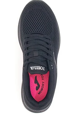 Sneakers Sportive Nere In Mesh Corinto Lady 2421-JOMA Clearance