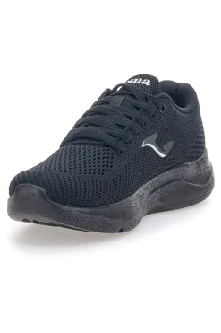 Sneakers Sportive Nere In Mesh Corinto Lady 2421-JOMA Clearance