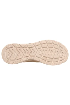 Sneakers taupe in knit con Memory Foam Fashion Fit 2.0 Moonlight Glow-SKECHERS Clearance