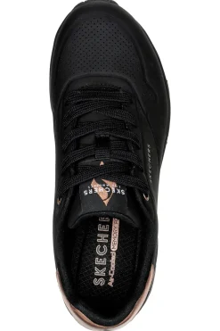 Sneakers total black con dettagli oro Uno Golden Air-SKECHERS Best