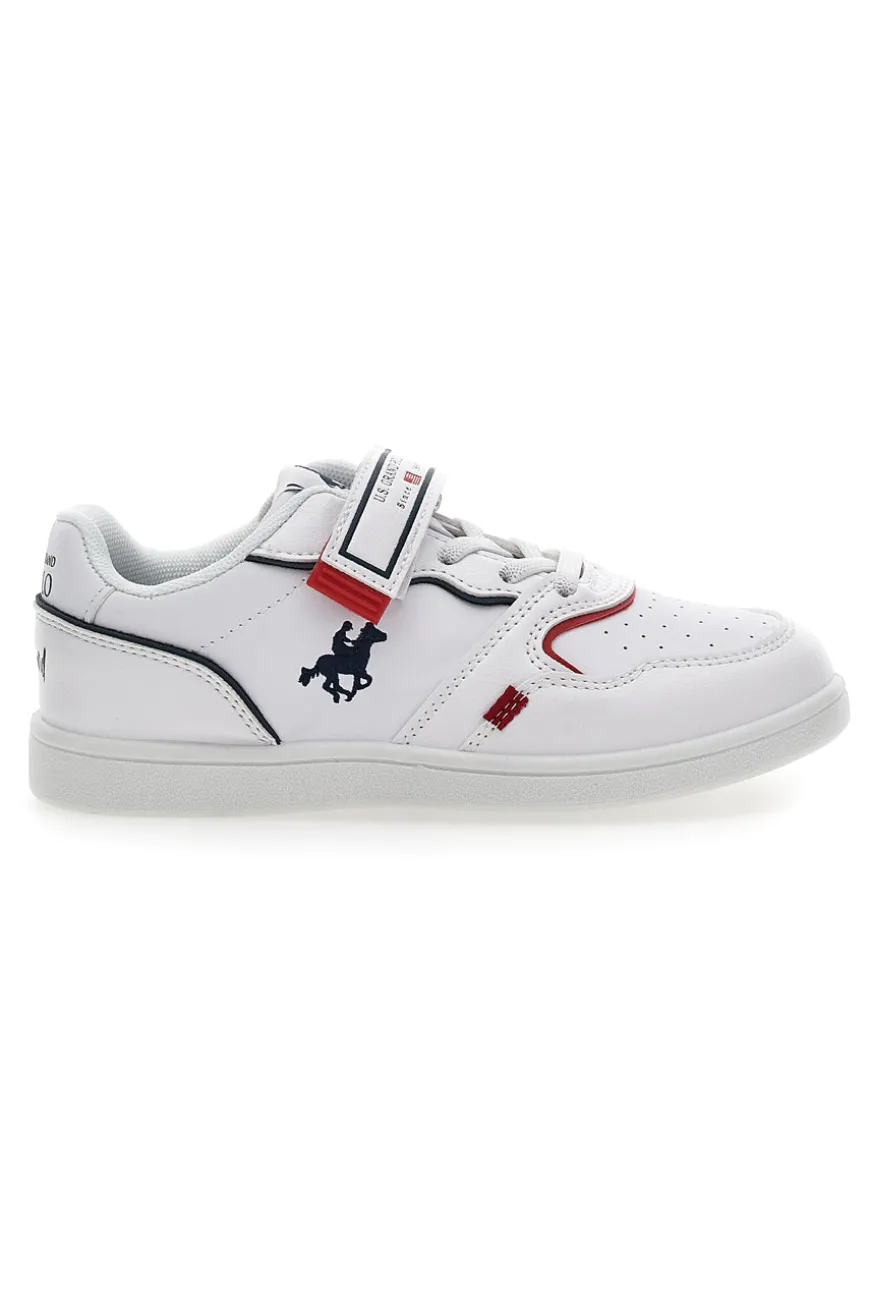 Sneakers U.S Grand Polo San Diego LTX Bianche