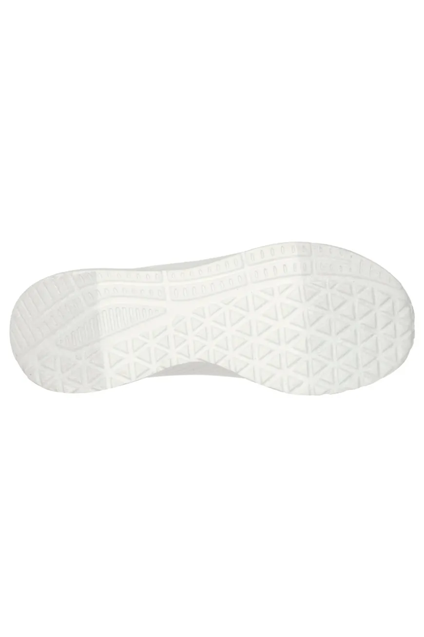 Sneakers Vegan Bianche con Platform Skechers BOBS Sport Buno - How Sweet