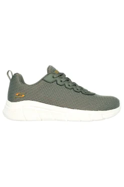Sneakers Vegane Verdi con Tomaia in Mesh BOBS Sport B Flex - Visionary Essence-SKECHERS New