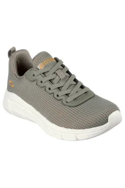 Sneakers Vegane Verdi con Tomaia in Mesh BOBS Sport B Flex - Visionary Essence-SKECHERS New