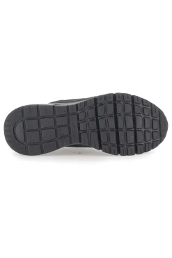 Sneakers Vegan Nere con Platform Uno Flex - Spring On Air-SKECHERS