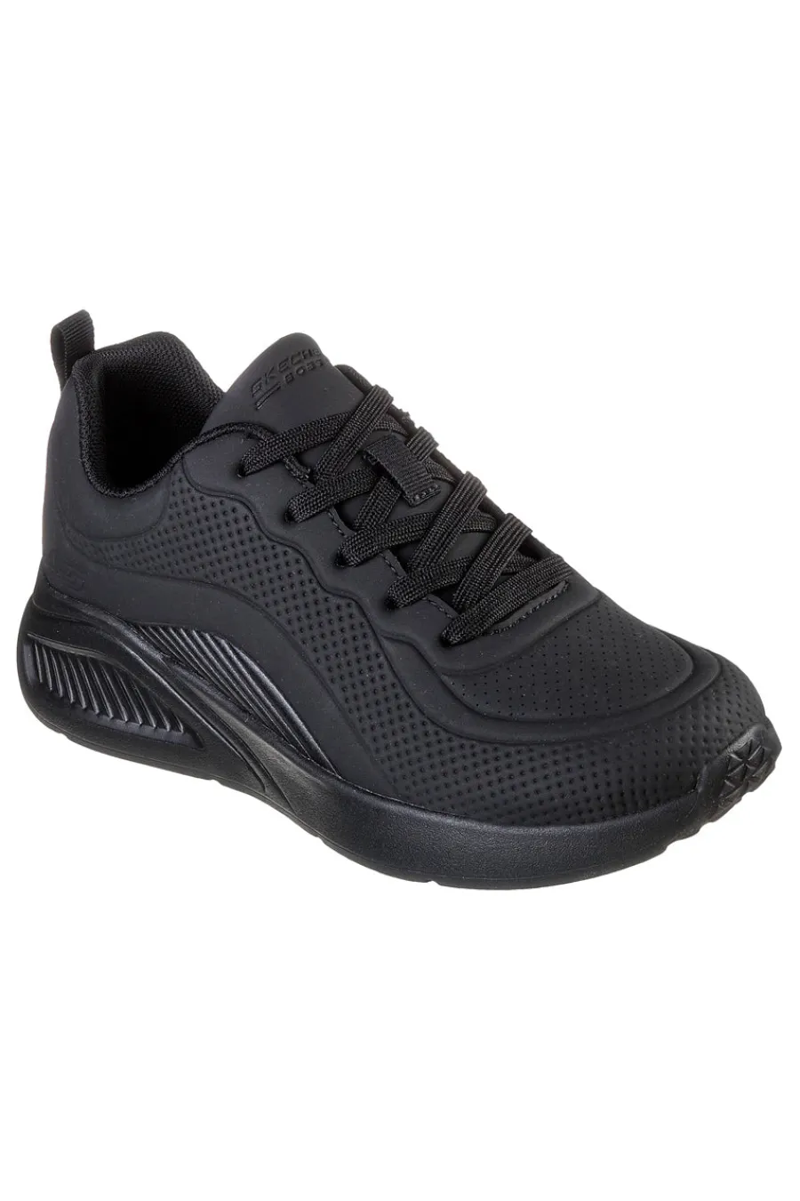 Sneakers Vegan Nere con Platform BOBS Sport Buno - How Sweet-SKECHERS Clearance