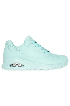 Sneakers Verde Acqua Con Air-Cooled Memory Foam Skech-Air Uno Stand on Air-SKECHERS Best