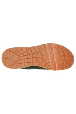 Sneakers verde militare con dettagli metallici Uno Shimmer Away-SKECHERS Discount