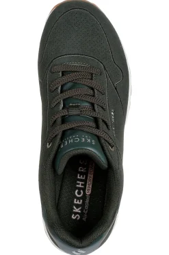 Sneakers oliva in suede con suola alta Uno Rugged Chillproof-SKECHERS Outlet