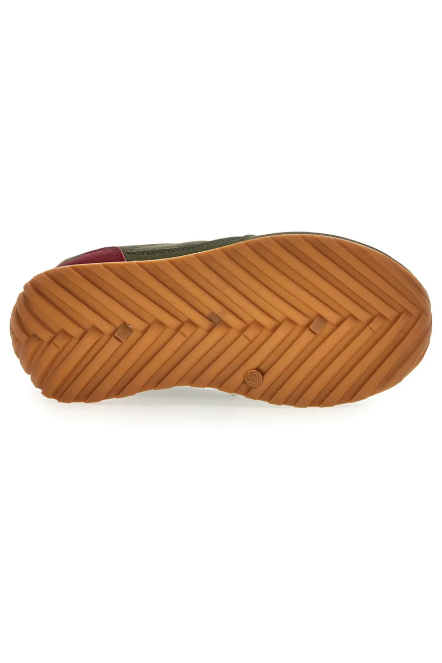 Sneakers verdi e bianche con lacci GB2015-FIRST LADY