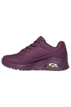 Sneakers viola con suola ammortizzata Air-Cooled Memory Foam Uno Stand On Air-SKECHERS Outlet