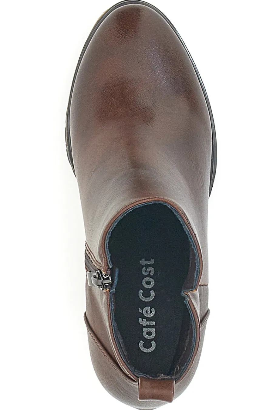 Stivaletti Ankle Boots Marroni Con Tacco 8 cm 16807213-CAFE' COST