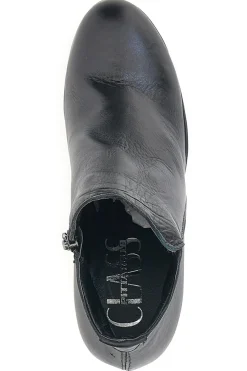 Stivaletti Ankle Boots 307 Nero Vera Pelle-PITTARELLO CLASS New