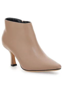 Stivaletti Ankle Nude Con Tacco da Donna 1254-LE HAVRE PARIS New