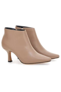 Stivaletti Ankle Nude Con Tacco da Donna 1254-LE HAVRE PARIS New