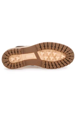 Stivaletti chelsea beige con suola carrarmato 2-ALTEMBERG