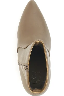 Stivaletti con Tacco Beige 749-MON DIEU Best