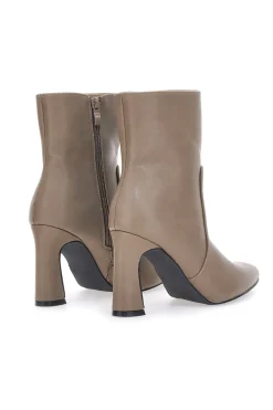 Stivaletti con Tacco Beige 749-MON DIEU Best