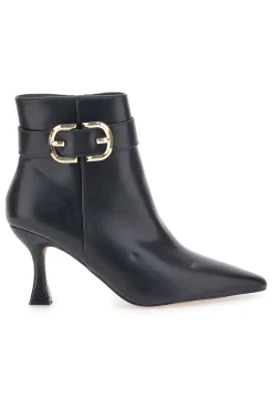 Stivaletti con tacco Neri B8830Q10 da Donna-MON DIEU